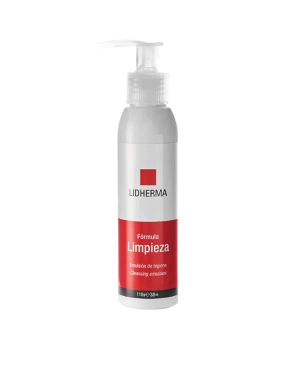 Fórmula Limpieza Emulsión De Limpieza Diaria Lidherma Para Pieles Secas Y Sensibles 30ml