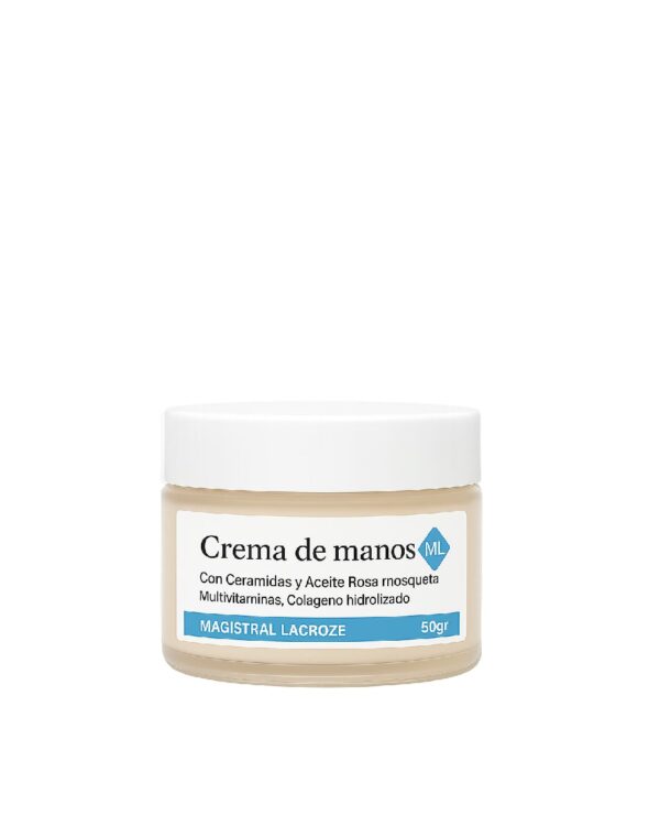 Crema de Manos con Ceramidas y Rosa Mosqueta 50 gr
